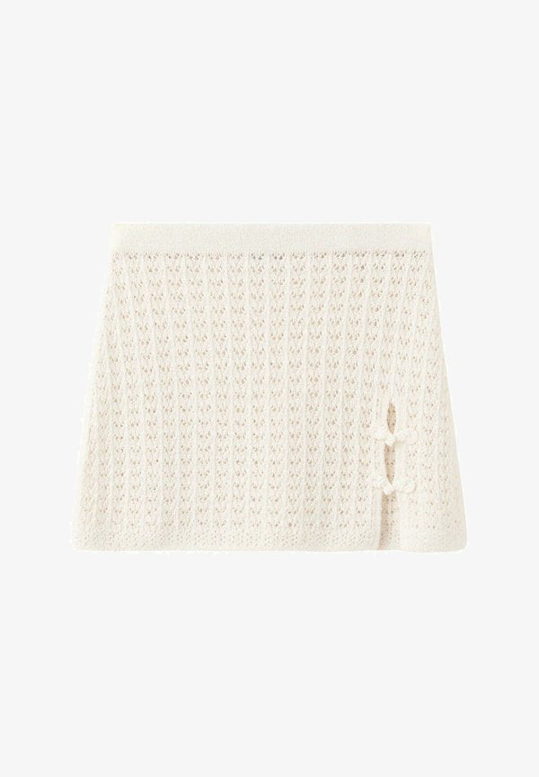 Mango ADULT - Mini skirt - beige