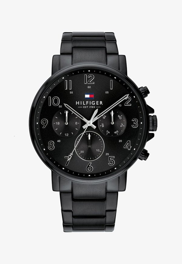 Tommy Hilfiger Chronograph watch - black