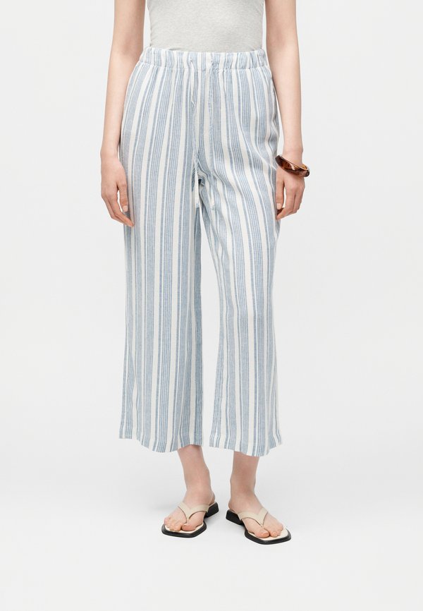 ONLY ONLGOA - Trousers - coronet blue/bright white