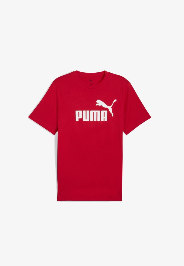 Puma LOGO TEE - Print T-shirt - for all time red