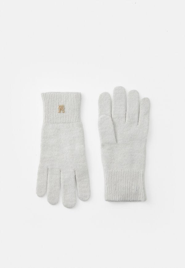 Tommy Hilfiger TH ELEVATED CHIC - Gloves - grey whisper