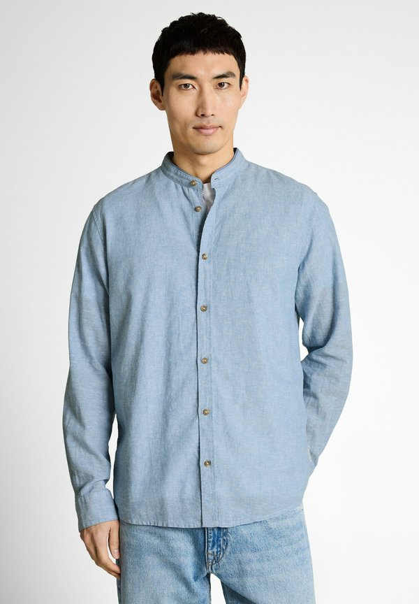 TOM TAILOR Shirt - bleeched blue chambray