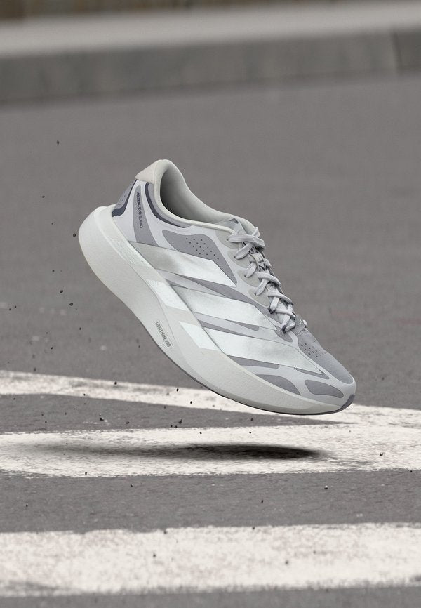 adidas Performance ADIZERO EVO SL EXO W - Trainers - glory grey/silver-coloured metallic/dash grey