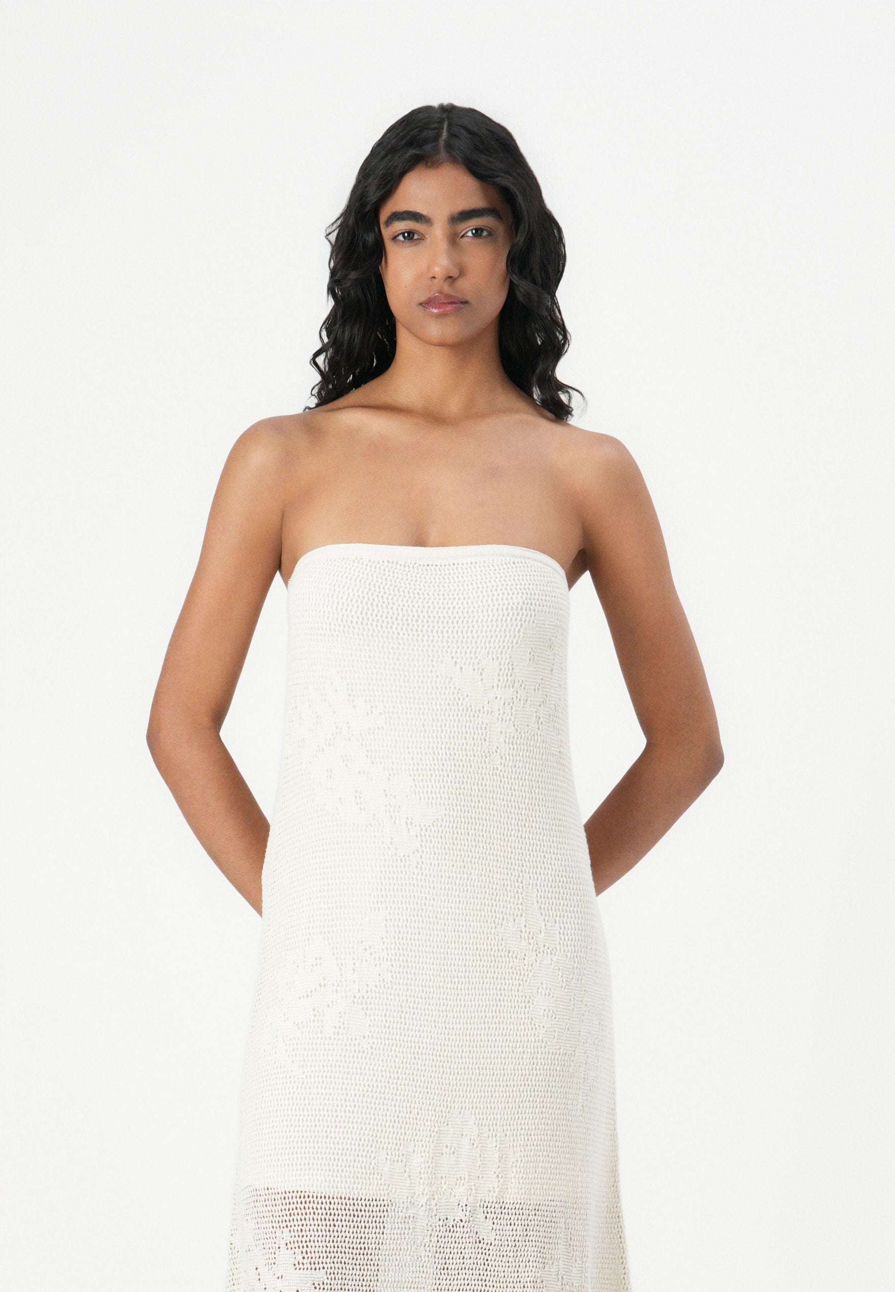 Abercrombie & Fitch STRAPLESS MAXI DRESS