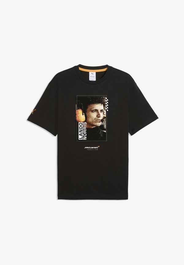 Puma MCLAREN MASTERCARD F1 TEAM NORRIS T-SHIRT UNISEX - Print T-shirt - black