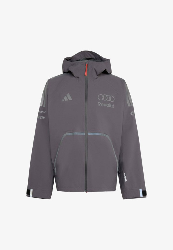adidas Performance AUDI FORMULA ONE TEAM ENGINEERS & MARKETING  - Waterproof jacket - grey strata