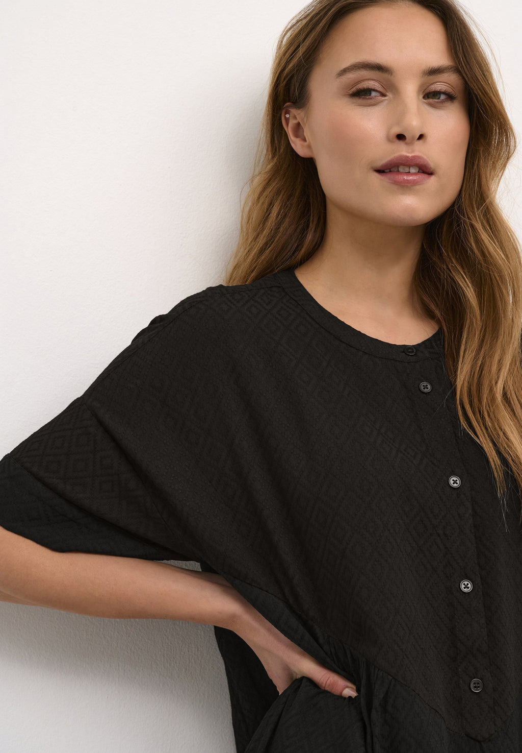 Kaffe BPALBERTE ROUND NECK SHORT SLEEVE