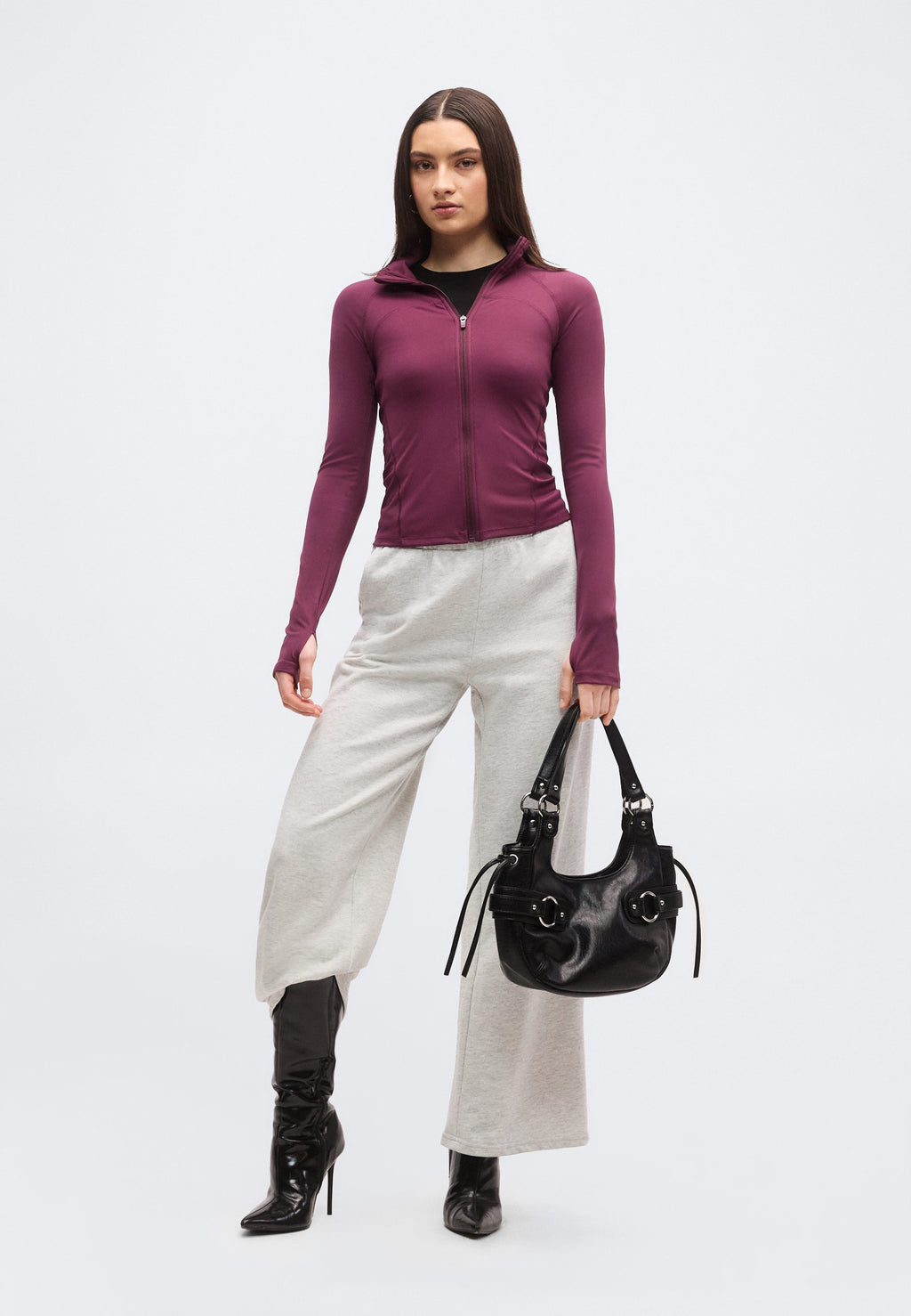 Gina Tricot ZIP YOGA JACKET
