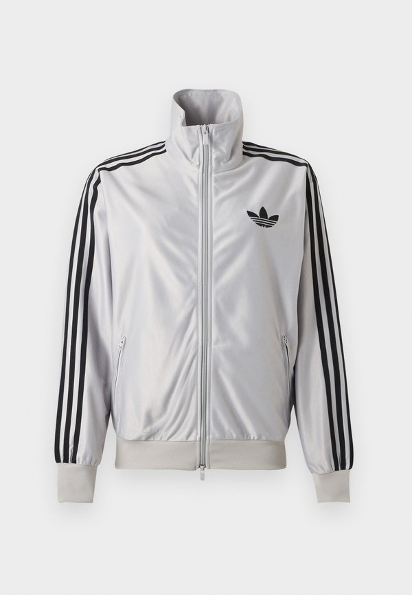 adidas Originals FIREBIRD LOOSE - Zip-up sweatshirt - grey two/black