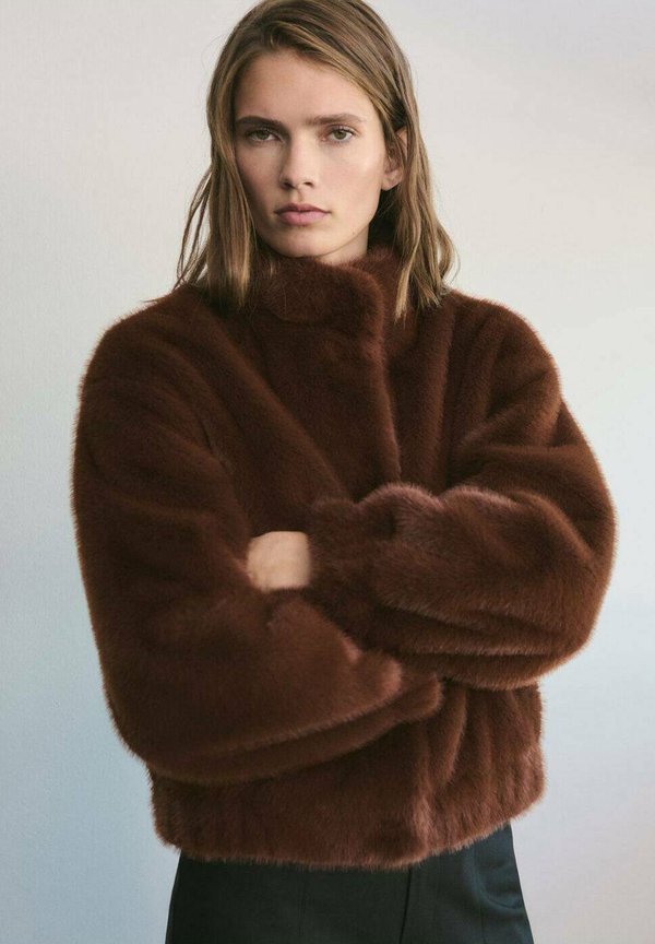 Mango Winter jacket - brown