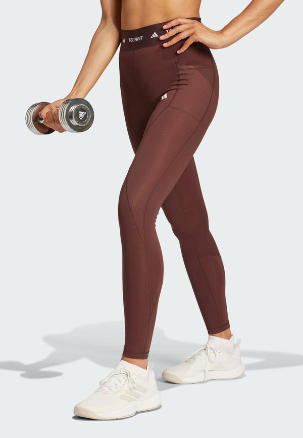 adidas Performance TF COLD RDY 1/1 - Leggings - shadow brown