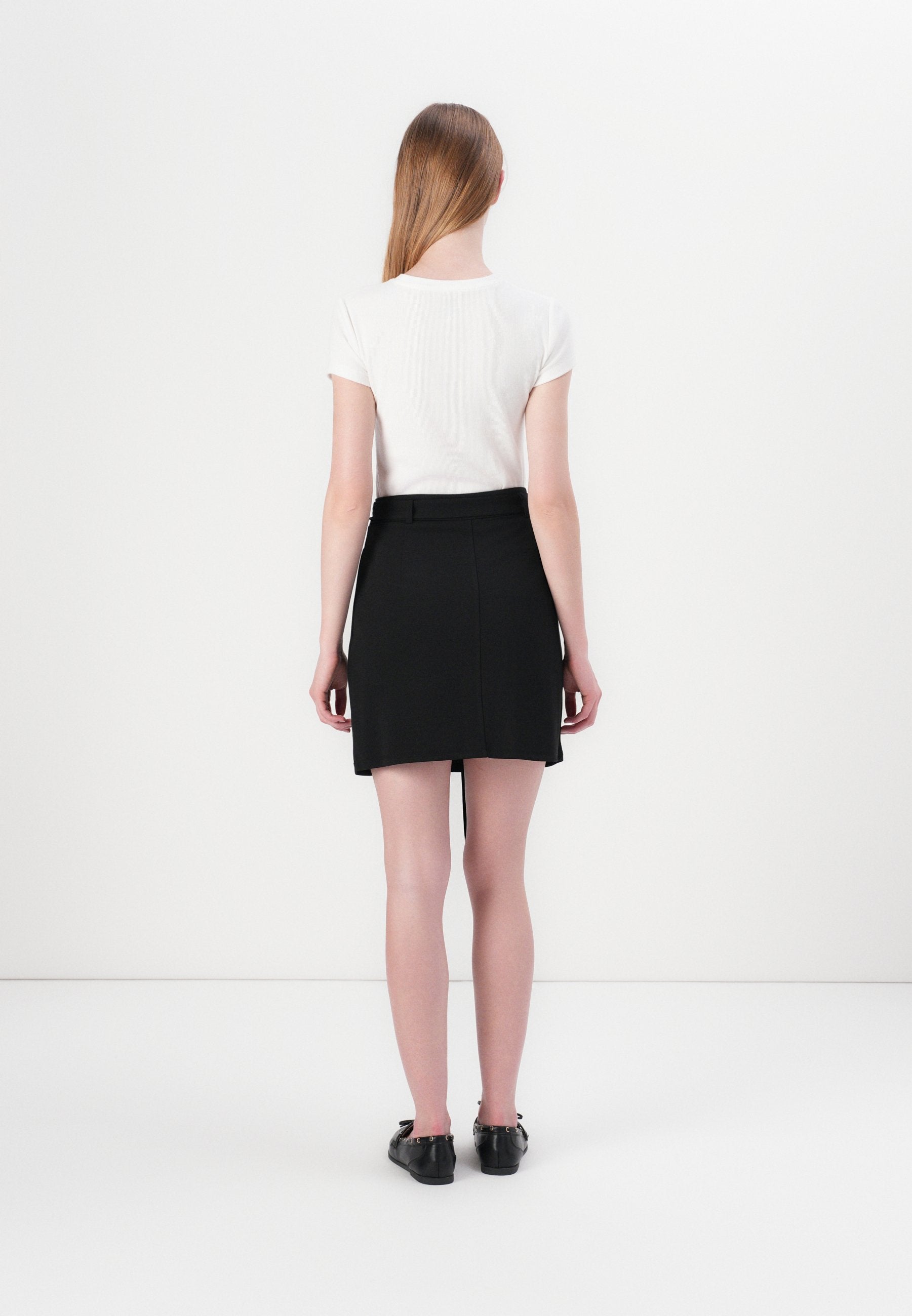 VILA VICLAVA BELTED SKIRT