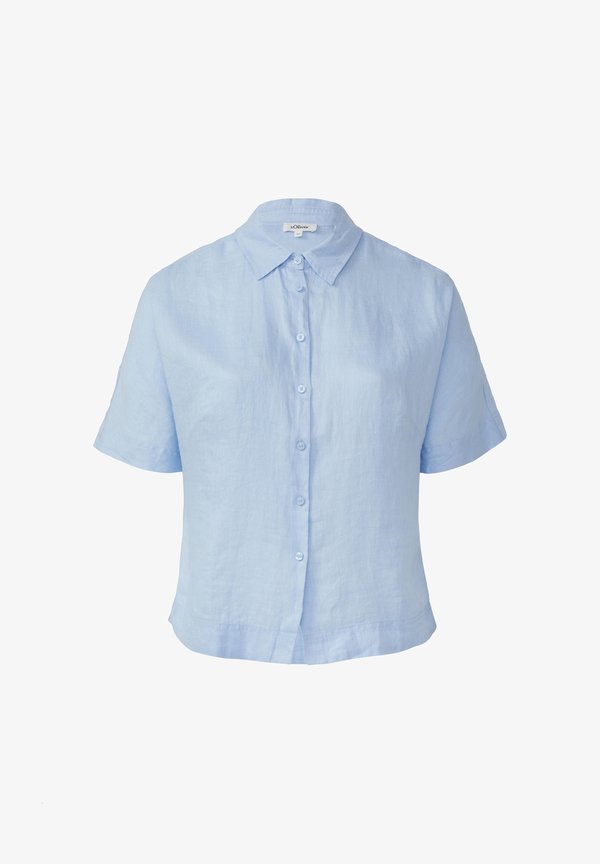 s.Oliver Button-down blouse - hellblau