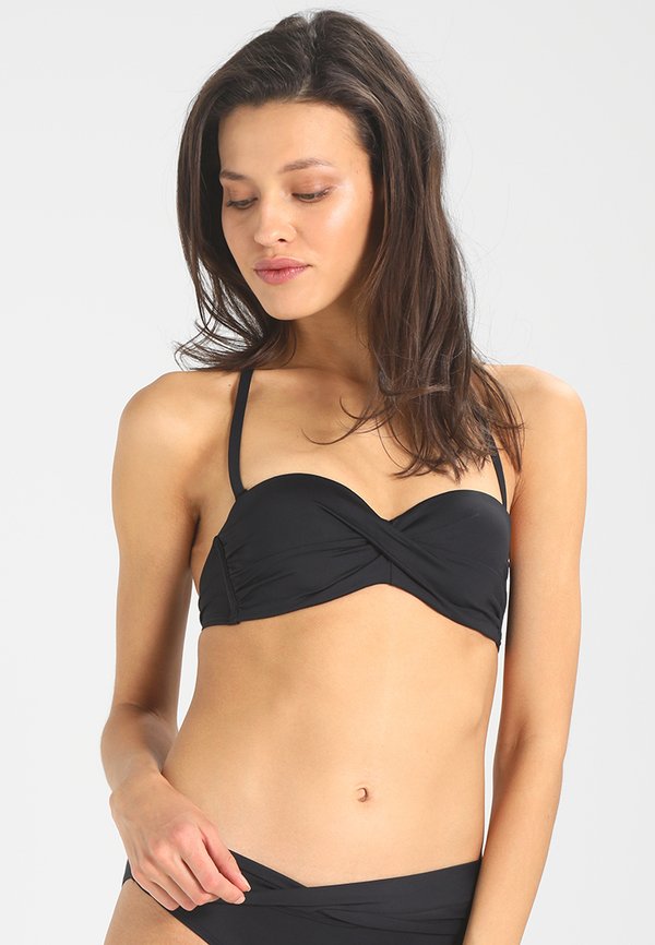 s.Oliver Bikini top - schwarz