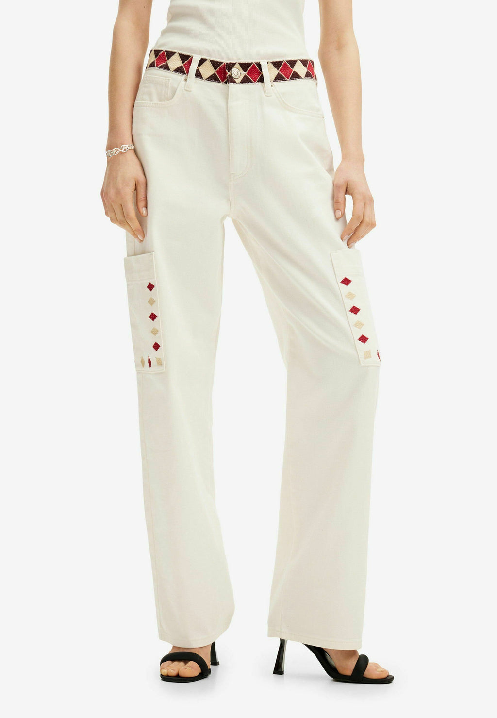 Desigual WITH DIAMOND-SHAPED EDGES