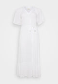 CARCIKKA FLOWY V NECK LONG DRESS Media 1