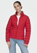 ONLY Quilted ONLTAHOE Quilted - Winter jacket - mars red