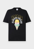 adidas Originals LOOSE GRAPHIC UNISEX - Print T-shirt - black
