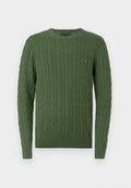 CLASSIC CABLE CREW NECK  ELEVATED ESSENTIALS Media 1