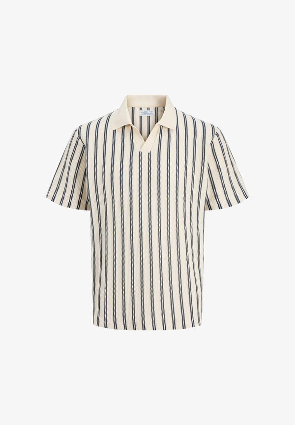 Jack & Jones Striped - Polo shirt - White