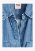 Levi's® ELAINE UTILITY GD - Button-down blouse - crushed berry tint – medium indigo