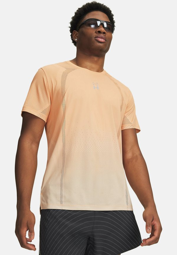 Under Armour HALO RUN - Print T-shirt - orange bloc
