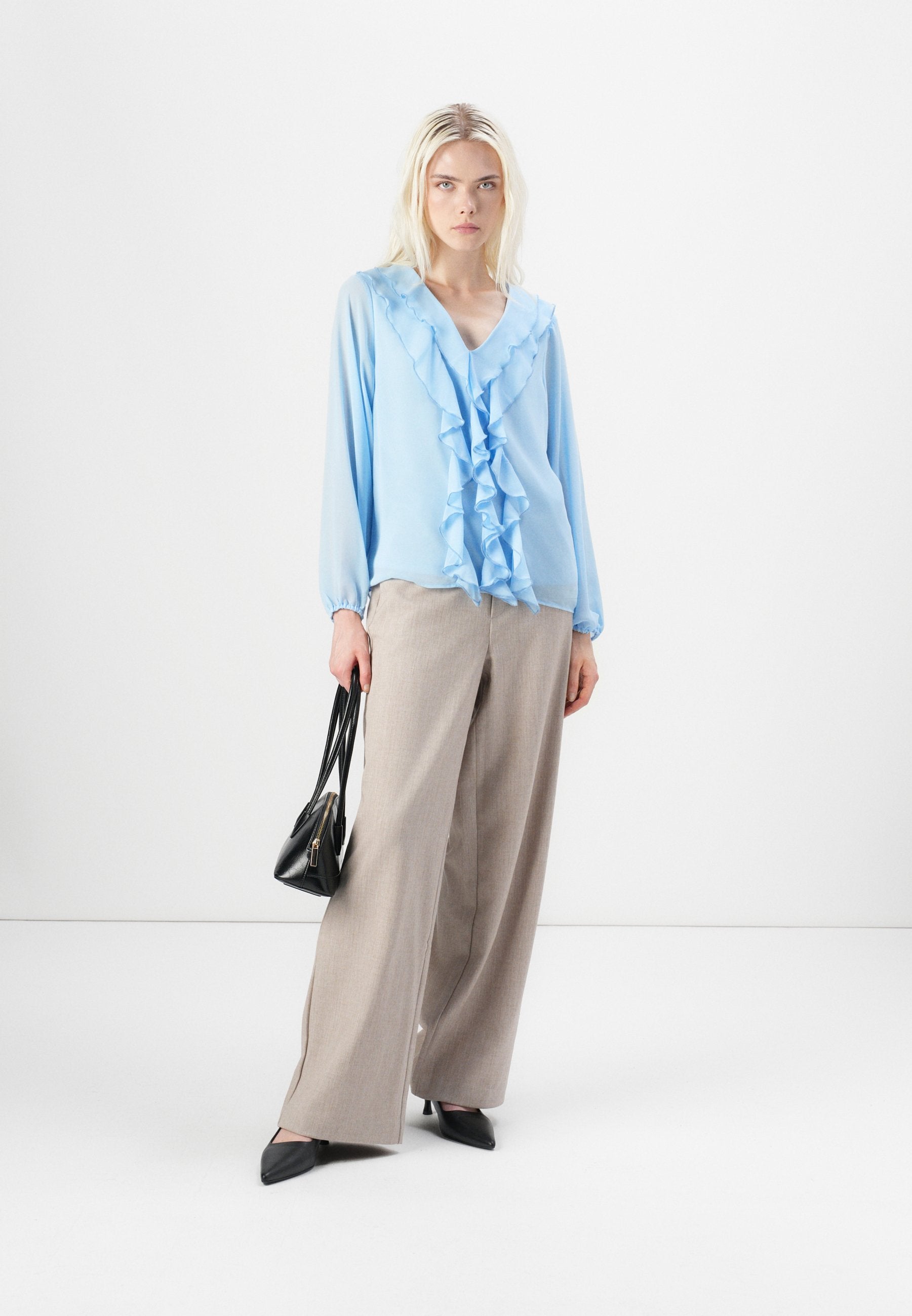 VILA Long Sleeved VIANE Frill