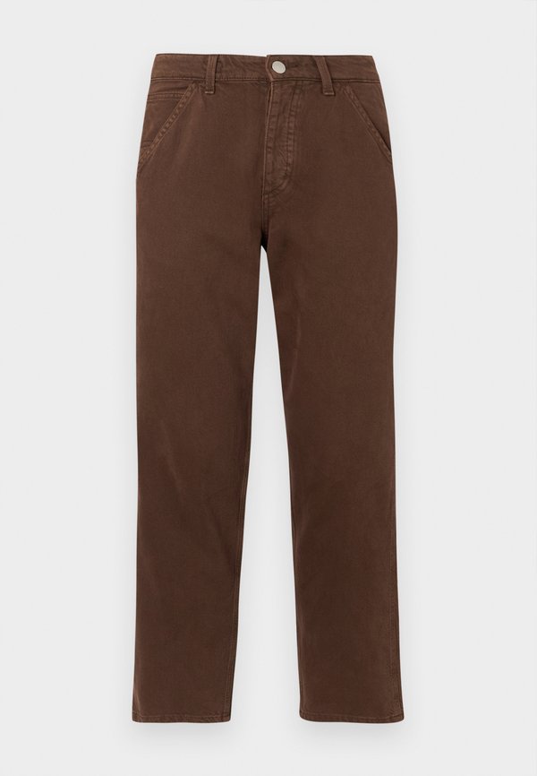 Jack & Jones Loose-fit JJIEDDIE JJWORKER MF 140 NOOS - Straight leg jeans - chocolate brown
