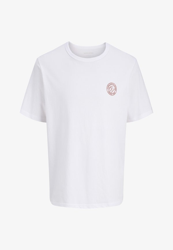Jack & Jones T- - Print T-shirt - bright white