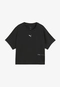 Puma W RUN BRIGHTSTRIDE CLOUDSPUN TEE - Sports T-shirt - black