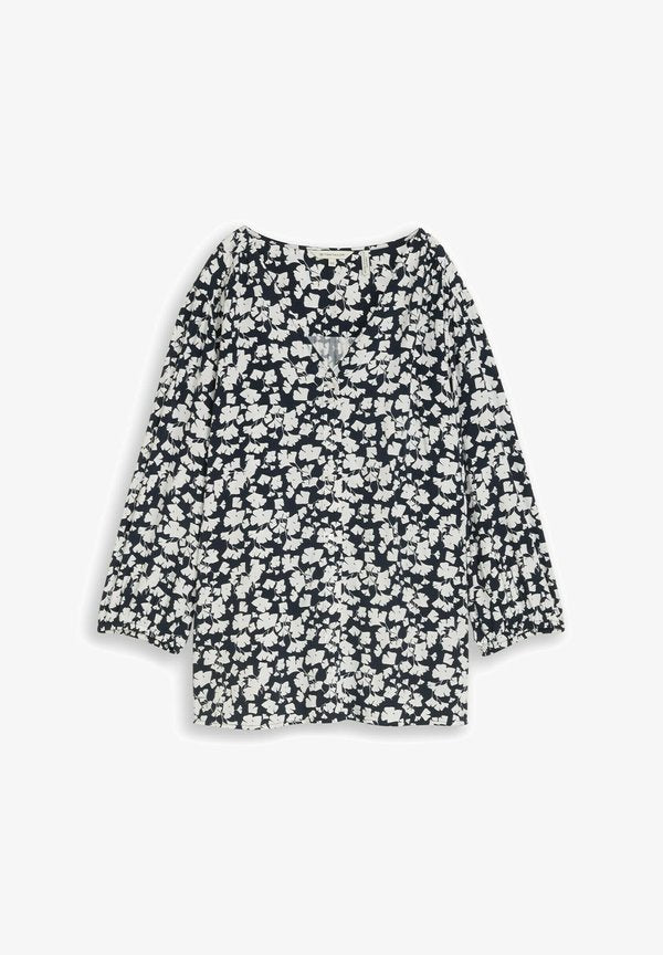 TOM TAILOR PLUS SIZE - Blouse - blue ginkgo minimal