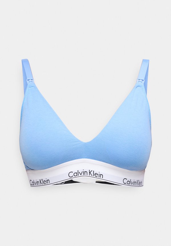 Calvin Klein Underwear MATERNITY LIGHTLY LINED TRIANGLE - Nursing bra - blue