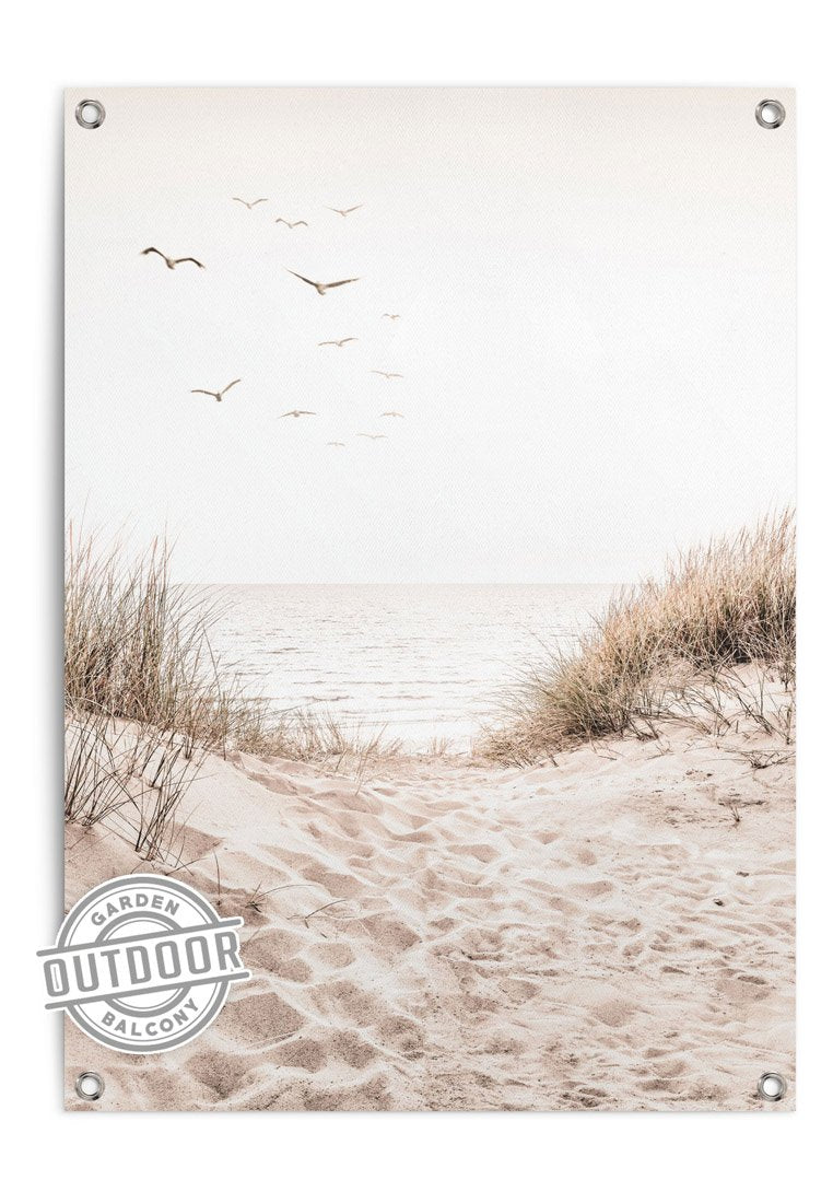 Orange Wallz OUTDOOR ART - SANDY PATH