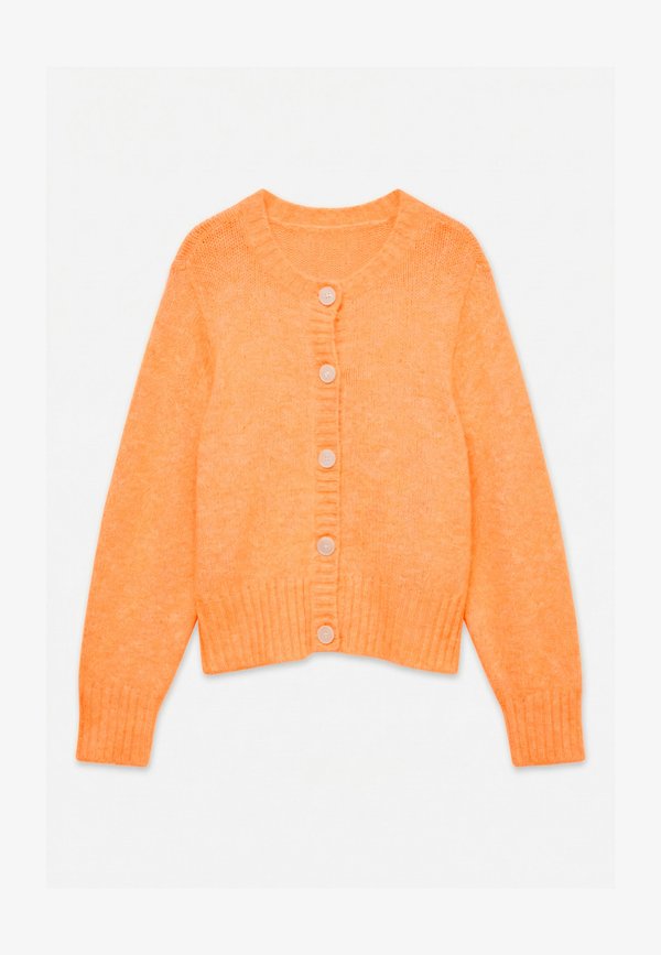 Vero Moda VMHOPE Knit - Cardigan - persimmon orange