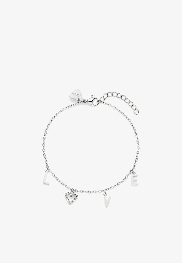 s.Oliver LOVE - Bracelet - silber