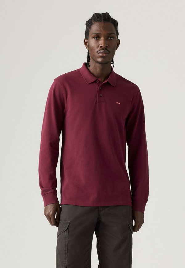 Levi's® LS HM POLO TAWNY PORT PIQUE - Polo shirt - tawny port  purples