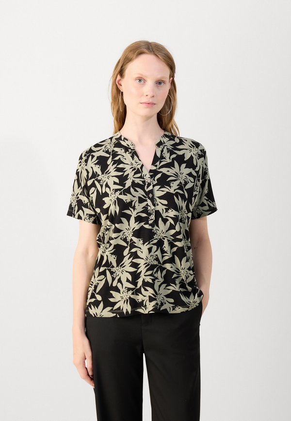 Marc O'Polo SHORT SLEEVE PLACKET AT FRONT