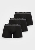 Tommy Hilfiger 3-PACK ESSENTIAL LOGO WAISTBAND TRUNKS - Trunks - black