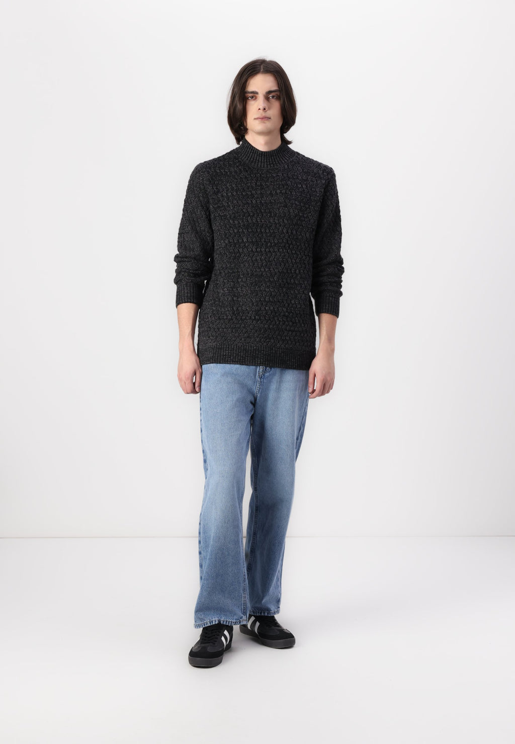 Jack & Jones PREMIUM JPRCCZIGGI KNIT MOCK NECK