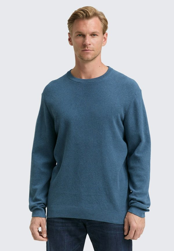 TOM TAILOR Jumper - real teal melange