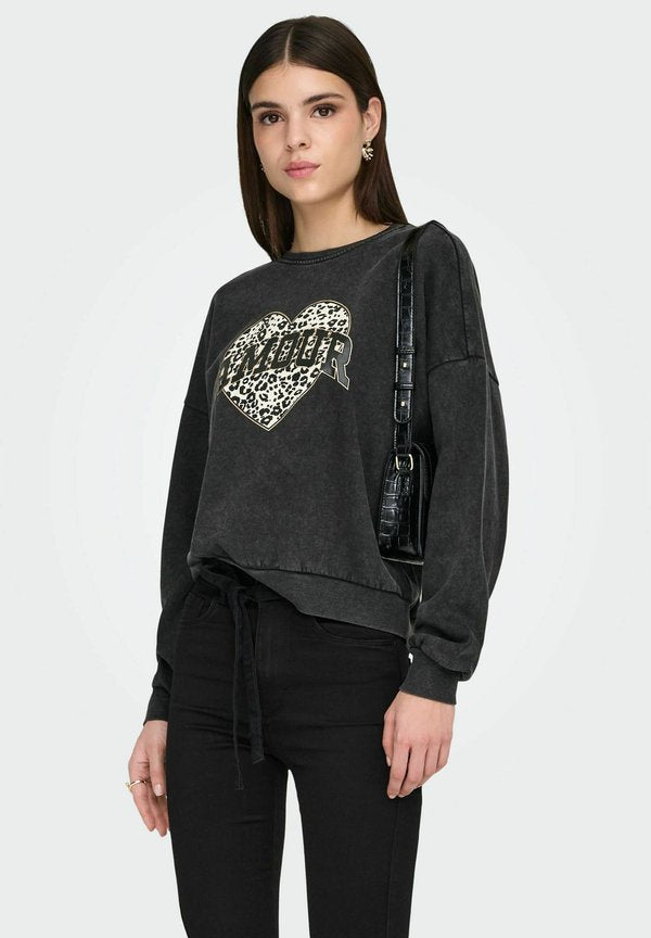 ONLY Sweats ONLLAUREN Sweat - Sweatshirt - black