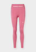 Nike Performance W NP DF SMLS HR 7/8 TIGHT WT - Leggings - peony/white