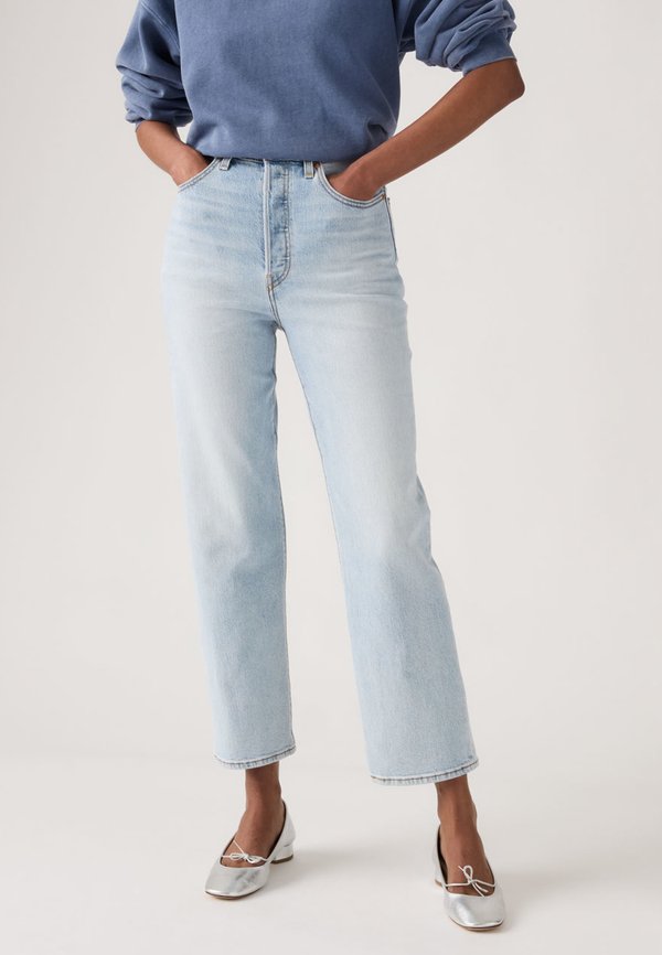Levi's® RIBCAGE STRAIGHT ANKLE - Straight leg jeans - filter her lightweight