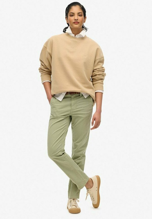 Superdry & Co STUDIOS CREW - Sweatshirt - light taupe
