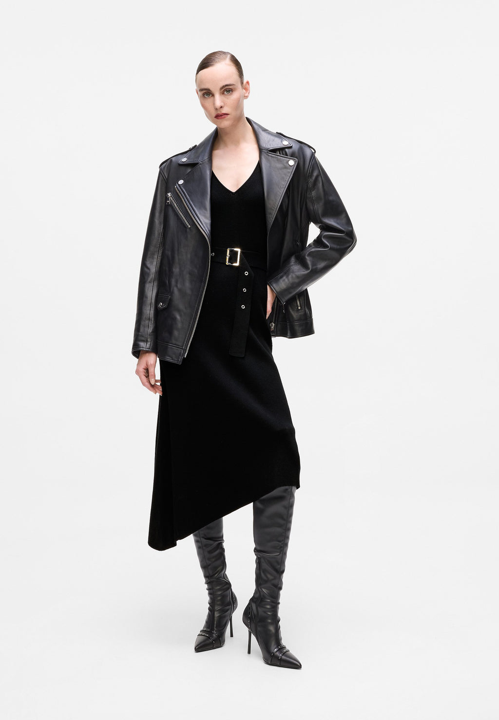 BELTED DRESS Media 2