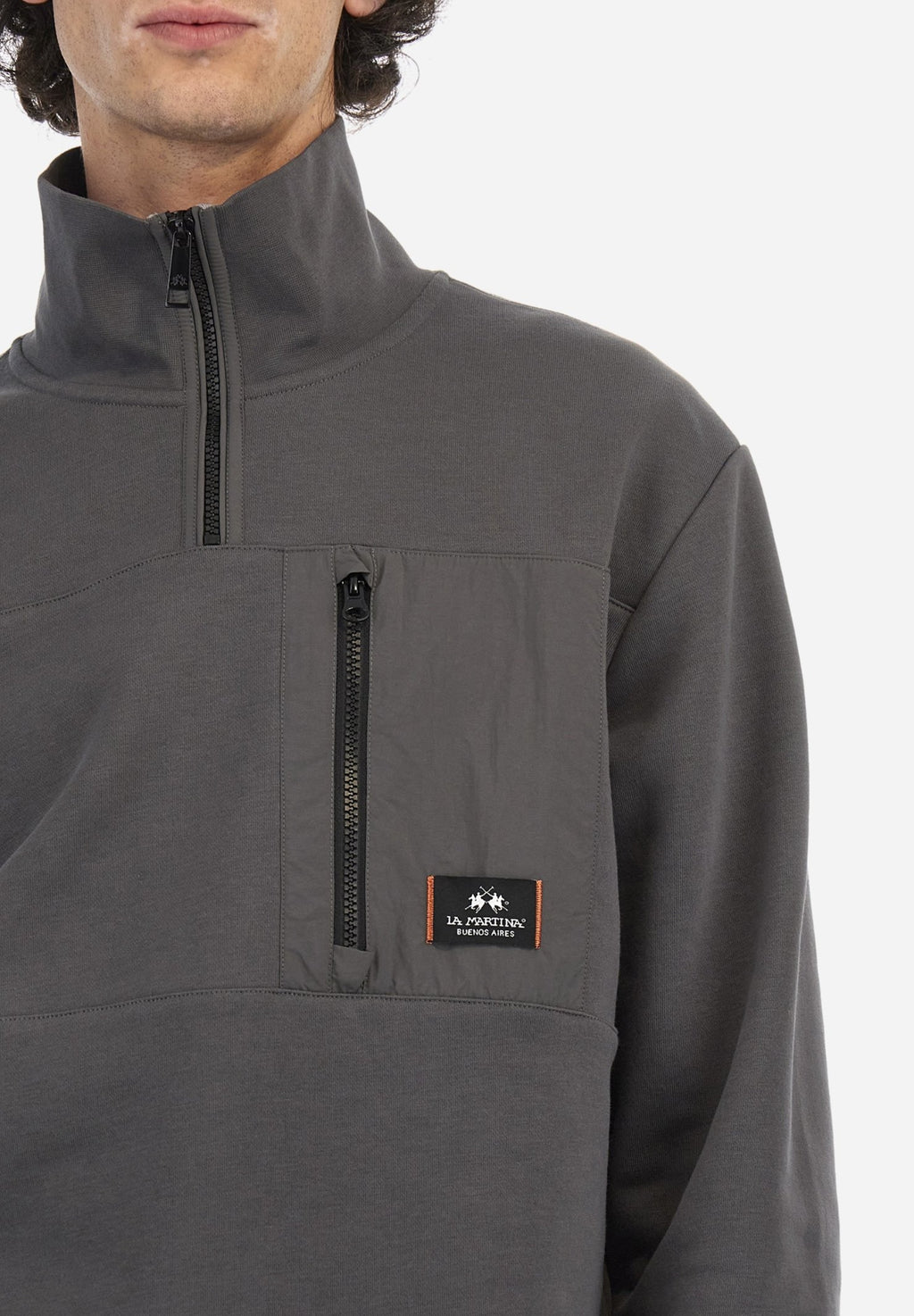 La Martina HIGH NECK ZIP