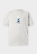 New Balance SPEAKER UNISEX - Print T-shirt - grey