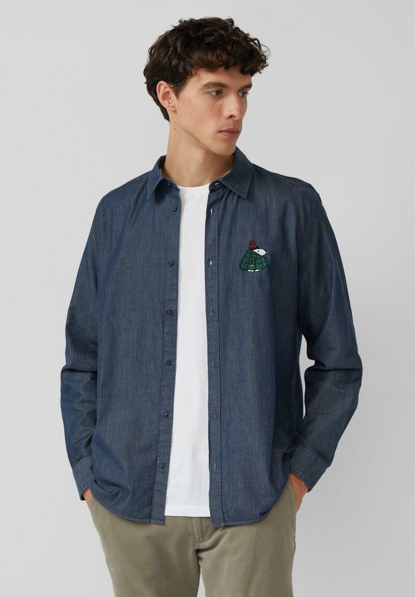 s.Oliver Shirt - tiefblau