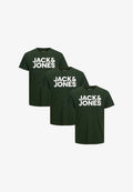 Jack & Jones 3 PACK - Print T-shirt - mountain view