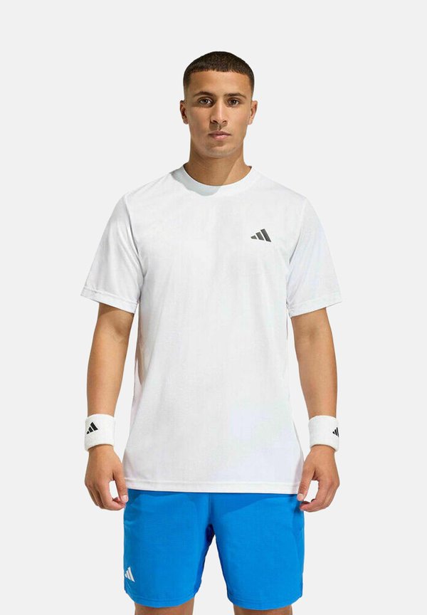 adidas Performance CLUB GRAPH TEE - Basic T-shirt - white